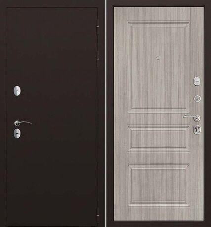 Входная дверь Command Doors Cyber термо 02 Белая Лиственница